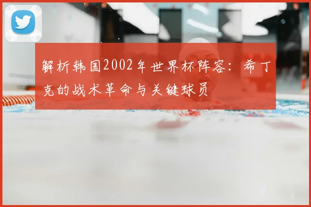 解析韩国2002年世界杯阵容：希丁克的战术革命与关键球员