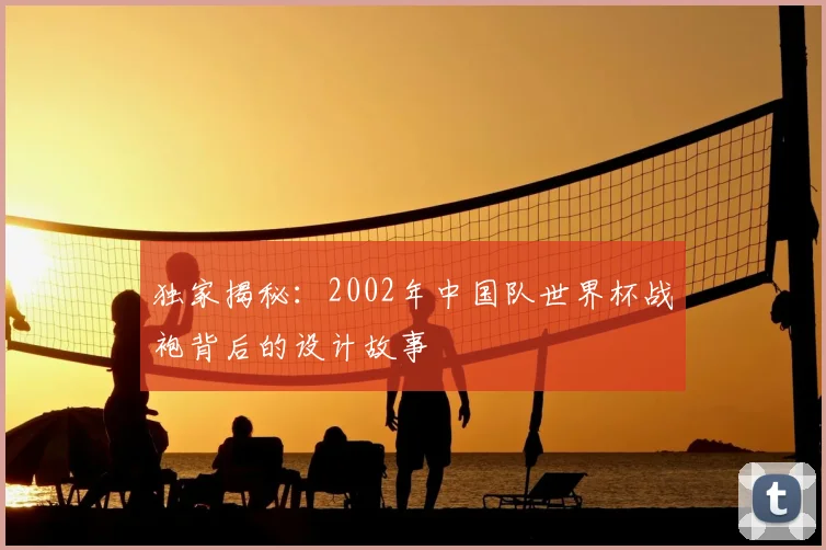 独家揭秘：2002年中国队世界杯战袍背后的设计故事